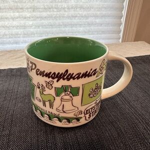Starbucks Been There series mug, Pennsylvania
